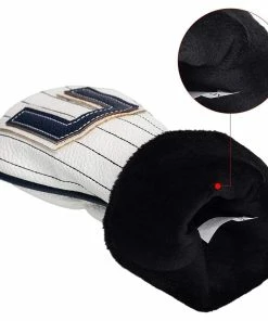 Gamola Golf Big Teeth White NY Belt Baseball PU Utility Headcover -Clubs Shop gamola golf big teeth white ny belt baseball pu utility headcover p13575 30987 image