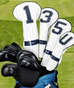 Gamola Golf Big Teeth White NY Belt Baseball PU Utility Headcover -Clubs Shop gamola golf big teeth white ny belt baseball pu utility headcover p13575 30988 image