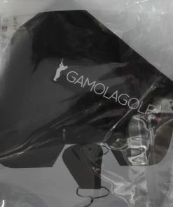 Gamola Golf Black 3-Ply Face Mask - Gamola Logo