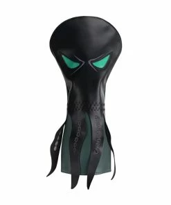 Gamola Golf Black Octopus PU Leather Driver Novelty Headcover