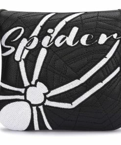 Gamola Golf Black Spider Mallet Magnetic Novelty Putter Headcover
