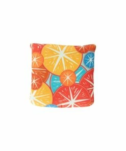 Gamola Golf Colour Oranges Print Magnetic Spider Mallet Putter Headcover