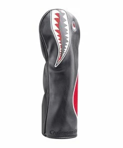 Gamola Golf Craftsman Golf Shark PU Leather Driver Novelty Headcover