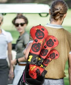 Gamola Golf Craftsman Red/Black Bomb Novelty PU Putter Headcover -Clubs Shop gamola golf craftsman red black bomb novelty pu putter headcover p13628 31148 image