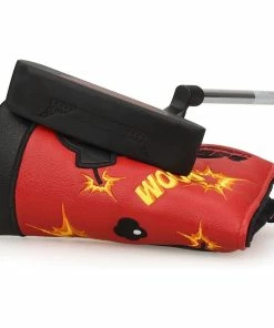 Gamola Golf Craftsman Red/Black Bomb Novelty PU Putter Headcover -Clubs Shop gamola golf craftsman red black bomb novelty pu putter headcover p13628 31149 image