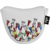 Gamola Golf Craftsman White PU Golf Tee Mallet Putter Headcover -Clubs Shop gamola golf craftsman white pu golf tee mallet putter headcover p13644 31193 image