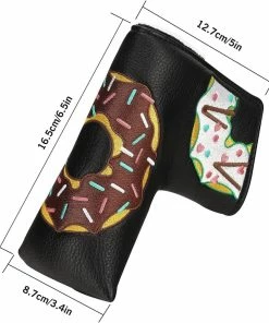 Gamola Golf Donut PU Magnetic Novelty Blade Putter Headcover -Clubs Shop gamola golf donut pu magnetic novelty blade putter headcover p13627 31145 image