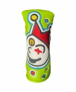 Gamola Golf Green Jester Clown Putter Headcover