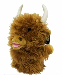 Gamola Golf Highland Cow Plush Driver Novelty HeadCover