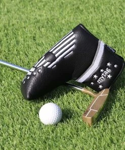 Gamola Golf Mytag Black Skulls Magnetic Blade Putter PU Headcover -Clubs Shop gamola golf mytag black skulls magnetic blade putter pu headcover p13565 30950 image