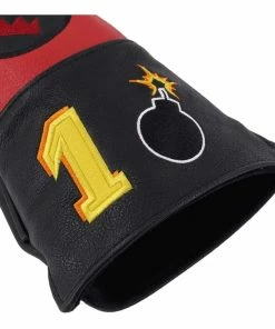 Gamola Golf Red & Black Bomb PU Leather Driver Novelty Headcover -Clubs Shop gamola golf red black bomb pu leather driver novelty headcover p13595 31053 image