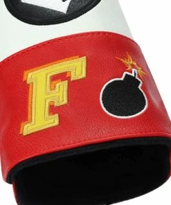 Gamola Golf Red & White, Black Bomb Fairway Wood PU Leather Headcover -Clubs Shop gamola golf red white black bomb fairway wood pu leather headcover p13567 30960 image