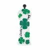 Gamola Golf White Lucky 4 Leaf Clover PU Leather Fairway Wood Headcover -Clubs Shop gamola golf white lucky 4 leaf clover pu leather fairway wood headcover p13570 30967 image