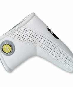 Gamola Golf White Magnetic Blade Putter Skull Novelty Headcover