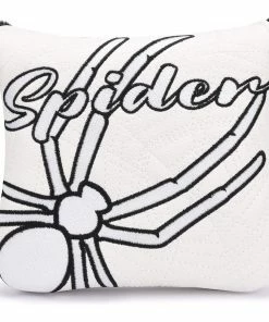 Gamola Golf White Spider Mallet Magnetic Novelty Putter Headcover