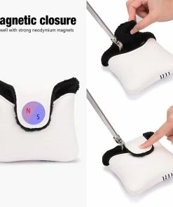 Gamola Golf White Spider Mallet Magnetic Novelty Putter Headcover -Clubs Shop gamola golf white spider mallet magnetic novelty putter headcover p13635 31170 image