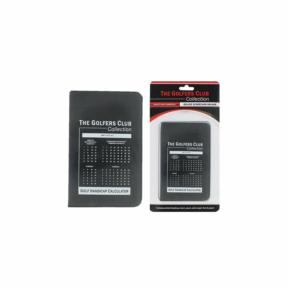 Golfers Club Collection DELUXE C/H WITH HANDICAP CHART 3 Golfers Club Collection DELUXE C/H WITH HANDICAP CHART