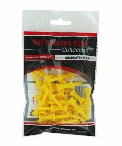 Golfers Club Collection STEP TEES YELLOW (30 PCS)