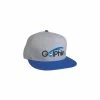 GolPhin For Kids Snapback Cap - Blue/Gray