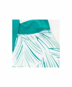 Green Lamb ENID PRINT SLEEVELESS POLO - Palm/White -Clubs Shop green lamb enid print sleeveless polo palm white p5249 9549 image