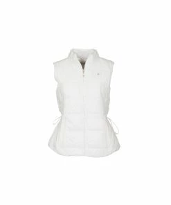 Green Lamb JANET QUILTED GILET - WHITE