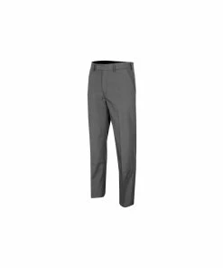 Island Green Gripper Taper Stretch Trousers - Charcoal
