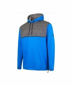 Island Green HOODED TOP LAYER - MARINE/CHAR MARL/BLACK