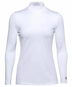 Island Green LADIES LONG SLEEVE BASE LAYER - WHITE