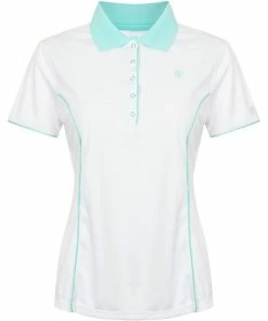 Island Green Ladies Polo Shirt Blue/Turquoise