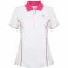 Island Green Ladies Polo Shirt Honey Suckle/White -Clubs Shop island green ladies polo shirt honey suckle white p6624 12768 image