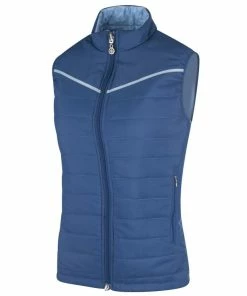 Island Green LADIES REVERSIBLE PADDED GILET NAVY -Clubs Shop island green ladies reversible padded gilet navy p12227 26397 image
