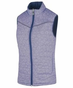 Island Green LADIES REVERSIBLE PADDED GILET PLUM -Clubs Shop island green ladies reversible padded gilet plum p12228 26401 image