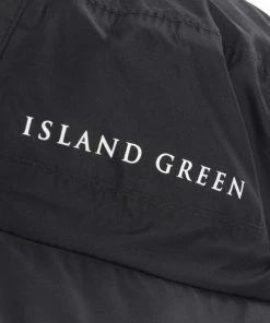 Island Green MENS WATERPROOF ADJUSTABLE BUCKET HAT BLACK -Clubs Shop island green mens waterproof adjustable bucket hat black p12220 26381 image