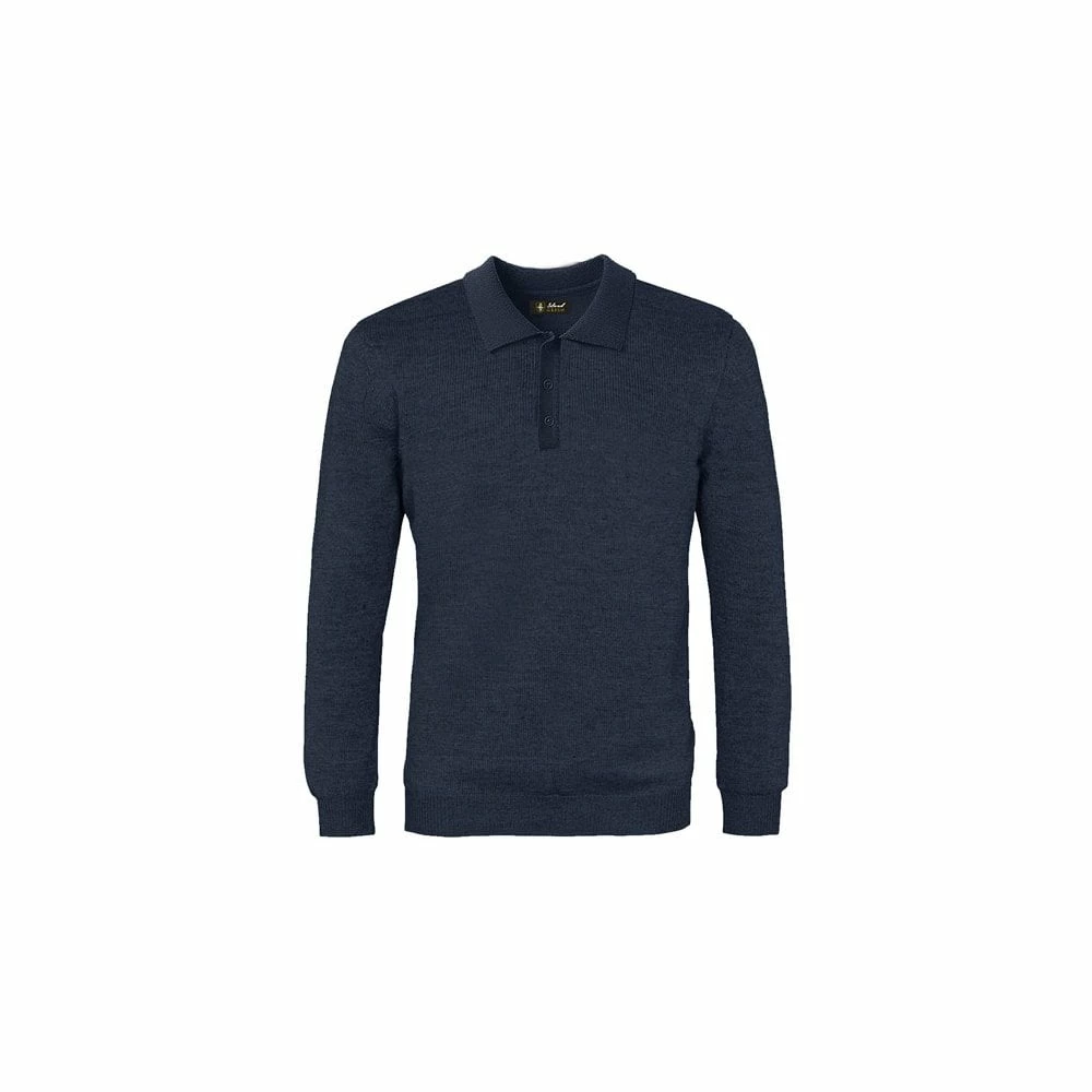 Island Green Supersoft Knit 3 Button Polo - Navy 3 Island Green Supersoft Knit 3 Button Polo - Navy