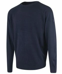 Island Green Supersoft Raglan Sleeve Crew Neck Knit Navy