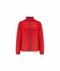 Mac In A Sac Polar Down Jacket - Red/Navy