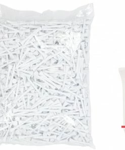 Masters 2 1/8 White Wooden Tees X 1000