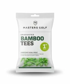 Masters Bamboo Graduated Tees 1in Bag 25 Lime