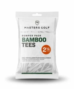 Masters Bamboo Tees 2 1/8 Bumper Bag White Bag 130