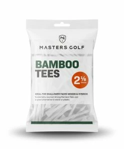 Masters Bamboo Tees 2 1/8 White Bag 25