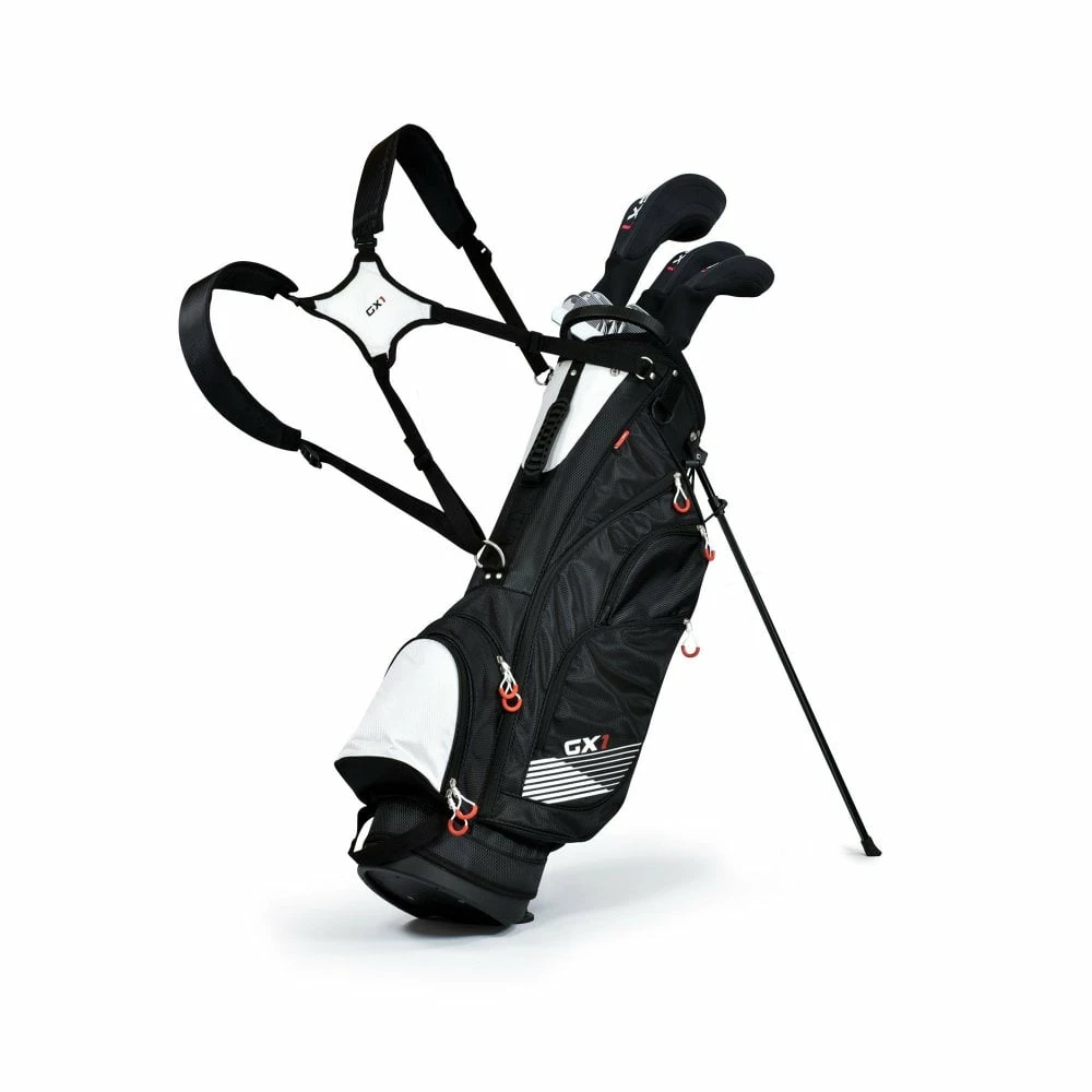 Masters GX1 Gents LH Steel Package Set Stand Bag Blk/Grey 3 Masters GX1 Gents LH Steel Package Set Stand Bag Blk/Grey