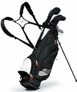 Masters GX1 Gents RH Steel Clubpack S/Bag Blk/Grey