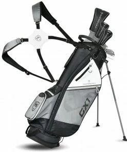 Masters GX1 Mens Graphite Clubpack S/Bag - Black/Grey