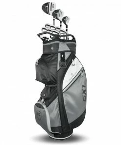 Masters GX1 Mens RH Graphite Clubpack Trolley Bag