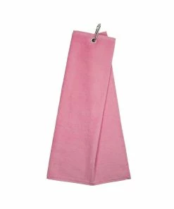 Masters PLAIN Velour Trifold Towel - Pink