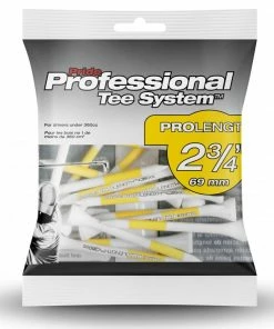 Masters Pride PTS 2 3/4in Tees Yellow Pack 20