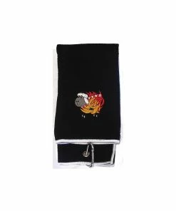 Masters Sheep On Fire Microfibre Tri-Fold Towel - Black