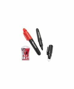 Masters Waterproof Ball Marker Pens (1x Black, 1x Red)