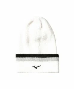 Mizuno Breath Thermo Knit Beanie - White
