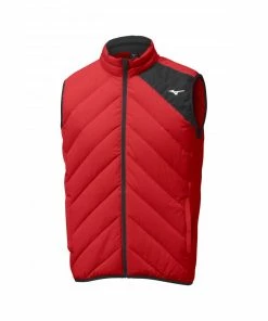 Mizuno Breath Thermo Move Down Gilet Red